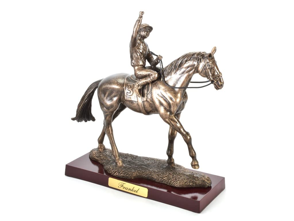 OPO 10 - Collectible miniature horse in resin, about 19cms, Frankel - 108