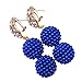 aczuv Nigerian Wedding African Beads Jewelry Set Women Simulated Pearl Necklace and Earrings