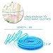 Windproof Clothesline | Set of 4 5m Portable Nylon Clothes Hanger Rope with Durable Stainless Steel Hook | Anti Slip Rust-Resistant Laundry Drip Drier for Home Travel Camping | Color May Vary | 1298.2