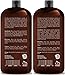 New York Biology Moroccan Argan Oil Shampoo and Conditioner Set - Moisturizing and Volumizing for All Hair Types and Color Treated Hair - with Keratin - 16.9 Fl Oz