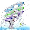 Ucradle Water Pistols For Kids,3Pack Super Gun Blaster Cool Small Pistol Guns Outdoor Beach Garden Toy Pool Bath Party…