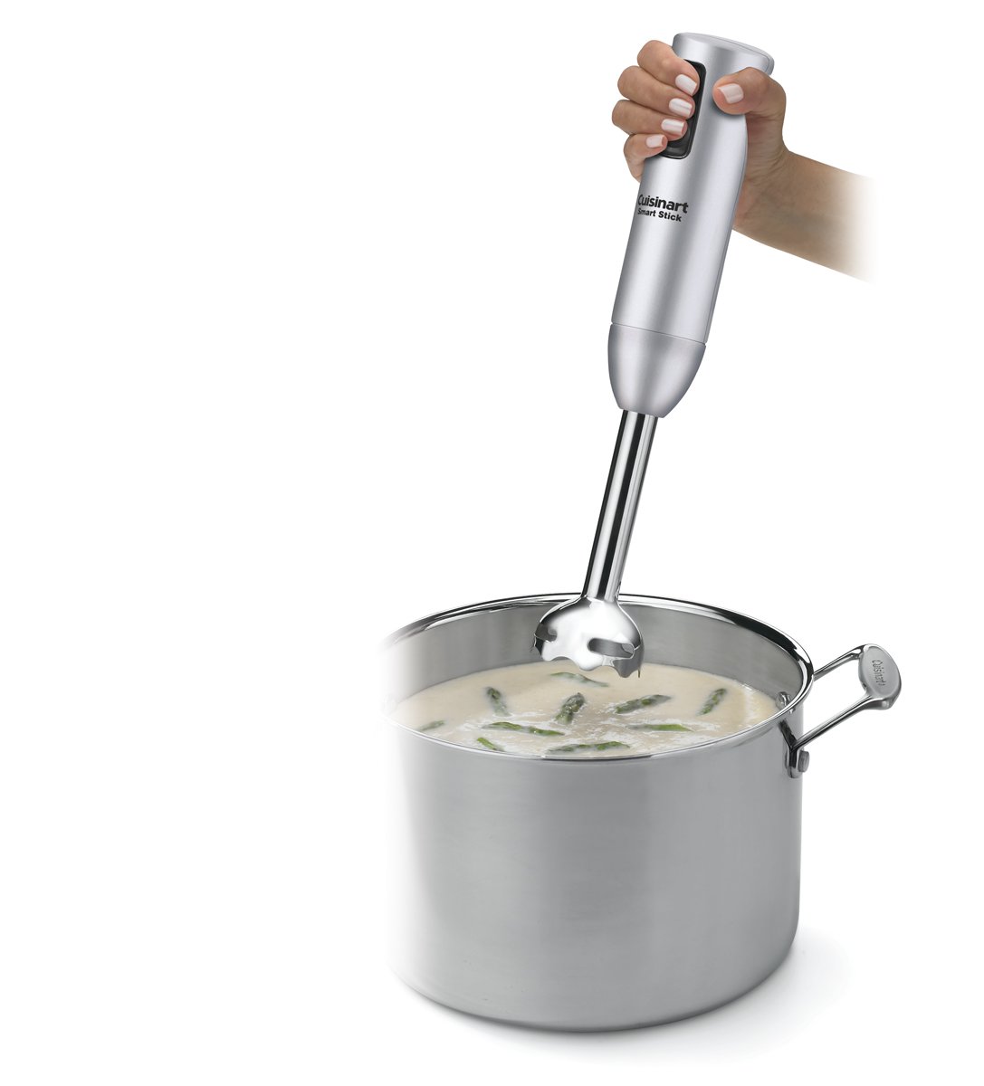 Silver Hand Held Blender Cuisinart CSB75BCFR VariSpeed None