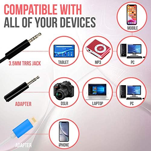 Lavalier microphone with clip and zipper design, suitable for audio recording.