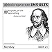 Shakespearean Insults 2018 Day-to-Day Calendar