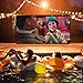 LOVAC 120 Inch Projector Screen,4k Rear Projection Screen 16:9 HD,Foldable Portable Anti-Crease Outdoor Movie Screen for Home Theater (Thin)