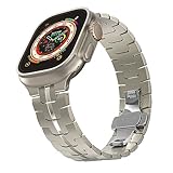 MoKo Titanium Band Compatible with Apple Watch 49mm