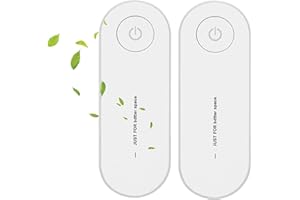 SAIMLOVE Pure Air - 2 Units- Plug-in Air Purifier,Mini Portable Air Purifier for Home & More Suitable for Bedrooms, Toilets, Living Room,bathrooms,closets,hotel,pet room