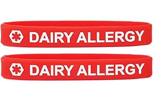 SayitBands 2 Pack of Medical Alert Wristband Bracelets in 12 Options