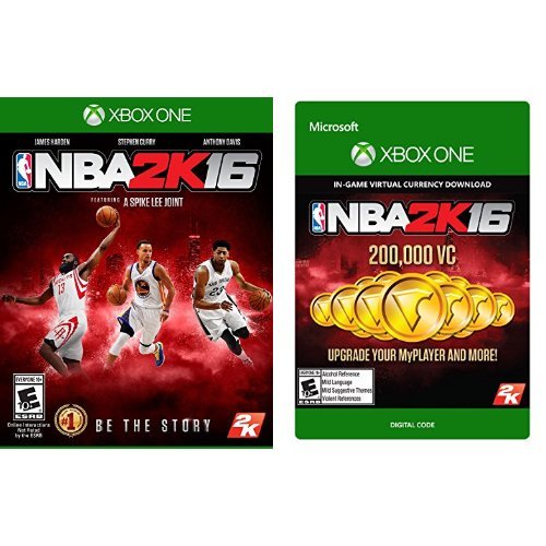 NBA 2K16 Game + 200,000 VC Xbox One Buy Online in UAE. by 2K