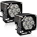 RUN-D Cube LED Driving Lights 35W 3 inch Off Road Lights (10 Degrees Spot) - 1 Pair