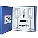 Zalik Wine Glasses Gift Set – Set Of 2 Wine Glasses, Wine Opener, Wine Stopper And Wine Aerator Pourer For Enhanced Flavor – Perfect Gift For Every Occasion - Wine Accessories - Elegant Gift Box