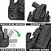 Alien Gear ShapeShift 4.0 IWB Holster for Concealed Carry - Custom fit to Your Gun (Select Pistol Size) – Right or Left Hand - Full Cant and Ride Height Adjustable - Made in The USA
