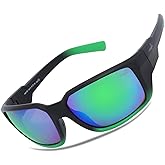 INFI Fishing Sunglasses Men Women Polarized Polycarbonate Lens Safety Protection Black Glasses Driving Golf Running Sports