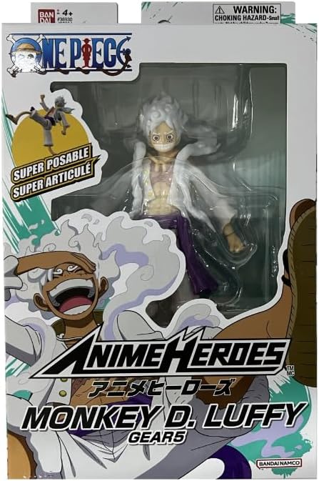 Amazon.com: BANDAI - One Piece Anime Heroes Action Figure Monkey D