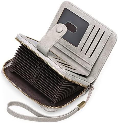 GAEKEAO Small Wallet For Women Slim Bifold Leather Credit Card Holder Wallets Zipper Pocket Coin Purse With Id Window 8965d02d 9cea 4ba0 B87e 07e95537b2d2.504833120f51ddc98fe50fac637b303a
