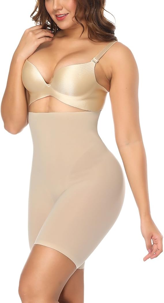 FeelinGirl Shapewear Women's Seamless HighWaisted Slimming Short S at