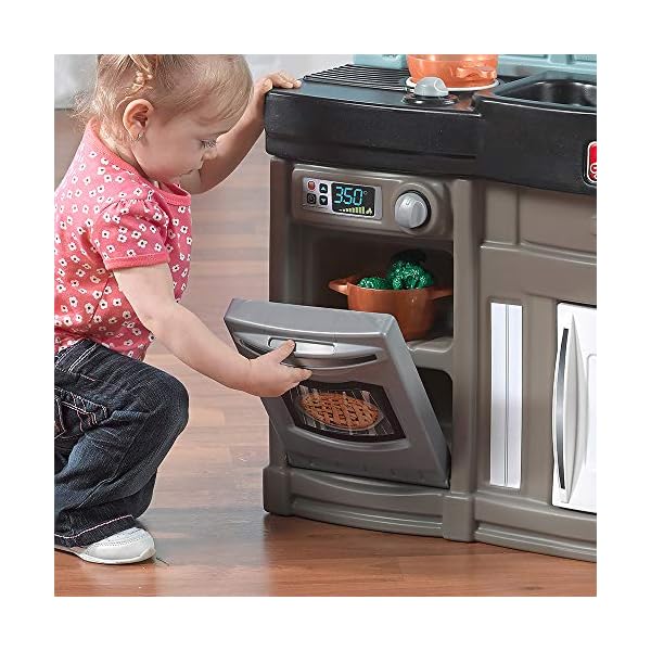 step2 best chef's play kitchen with 25 piece accessory set