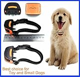 Classic MiniV (VIBRATION) No Hurt Bark Dog Collar ( Extra Small Toy Dogs 4lbs to 10lbs) Bark Training Solution. Best Anti Bark Collar (New Arrival 2017) 100% Lifetime Product Warranty