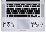 Avengers- Line - Up - Trackpad - Macbook - Decal - Keyboard