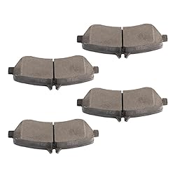 cciyu D1406 Front Semi-Metallic Disc Brake Pads Kit