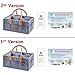 Baby Diaper Caddy, Nursery Diaper Tote Bag, Large Portable Car Travel Organizer, Boy Girl Diaper Storage Bin for Changing Table, Baby Shower Gift Basket, Newborn Registry Must Haves, 15