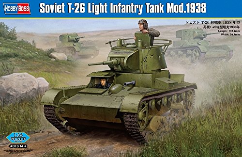 Hobby Boss T-26 Soviet 1938 Light Infantry Tank