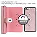 iPhone 6S Plus Case, Vofolen iPhone 6s Plus Wallet Case Detachable Zipper Plait PU Leather Card Holder Slot Holster Protective Slim Shell Magnetic Folio Flip Cover for iPhone 6 Plus 6S Plus -Rose Gold
