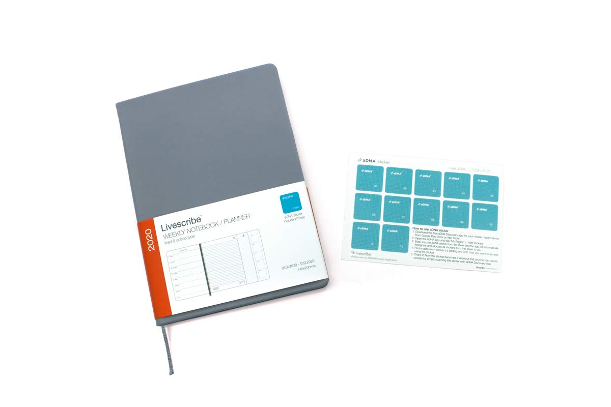 Livescribe 2020 Weekly Planner - Compatible with Aegir and Livescribe 3 Smartpen