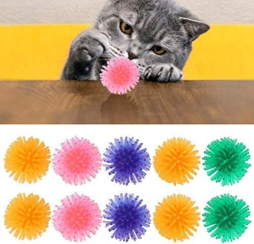 Sheens 10Pcs Cat Balls Toy - Image 4