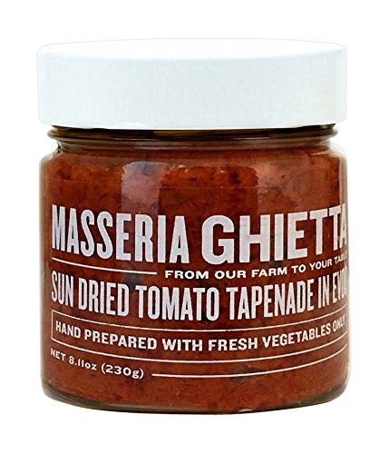 Masseria Ghietta Sun Dried Tomato Tapenade, 8.11 Ounce