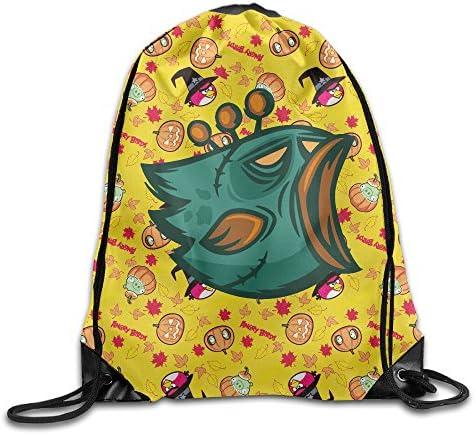 FOODE Game Hero Bird Drawstring Backpack Sack Bag