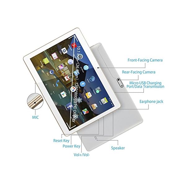 10-Inch-Phablet-Android-Call-Phone-Tablet-PCOcta-Core-64GB-ROM-4GB-RAM-Unlocked-Dual-Sim-Card-Slots-Bluetooth-WIFI-Netflix-Youtube-Resolution-1920X1280-display-IPS-Screen-TYD-107-White 10 Inch Phablet Android Call Phone Tablet PC,Octa Core 64GB ROM 4GB RAM, Unlocked Dual Sim Card Slots, Bluetooth, WIFI…