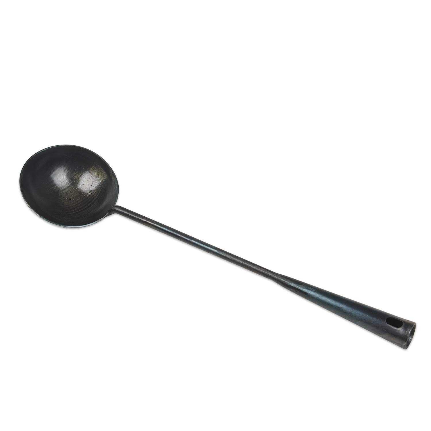 ZhenSanHuan Chinese Traditional Hand Hammered Iron Ladle