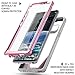 Galaxy Note 8 Case, Poetic Guardian [Scratch Resistant Back] [360 Degree Protection] Full-Body Rugged Clear Hybrid Bumper Case with Built-in-Screen Protector for Samsung Galaxy Note 8 Pink/Gray