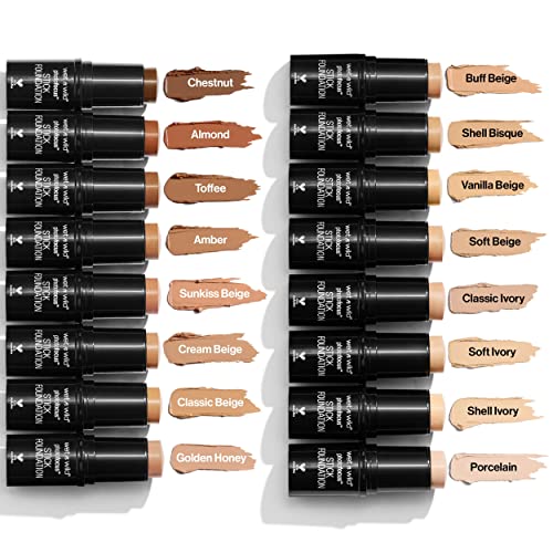 WET N WILD PHOTO FOCUS MATTE FOUNDATION STICK MAKEUP, BUFF BEIGE | VEGAN & CRUELTY-FREE