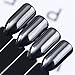 BORN PRETTY 0.5g Nail Art Mirror Powder Black Pearl Shining Manicure Chrome Pigment Ultra Thin Glitter Dust