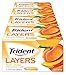 Trident Layers Sugar Free Gum, Orchard Peach & Ripe Mango, 14 Piece (Pack of 12)