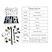 CNIKESIN 527Pcs Car Retainer Clips Door Trim Panel Clips Bumper Clips Plastic Rivets Fasteners Kit Auto Push Pin Rivets Set for GM Ford Toyota Honda Chrysler