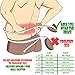 NeoTech Care Adjustable Compression Back Brace Lumbar Support Belt, Black, Size XXL