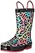Western Chief Unisex-Child Kids Girls' Waterproof Easy-On Printed Rain Boot