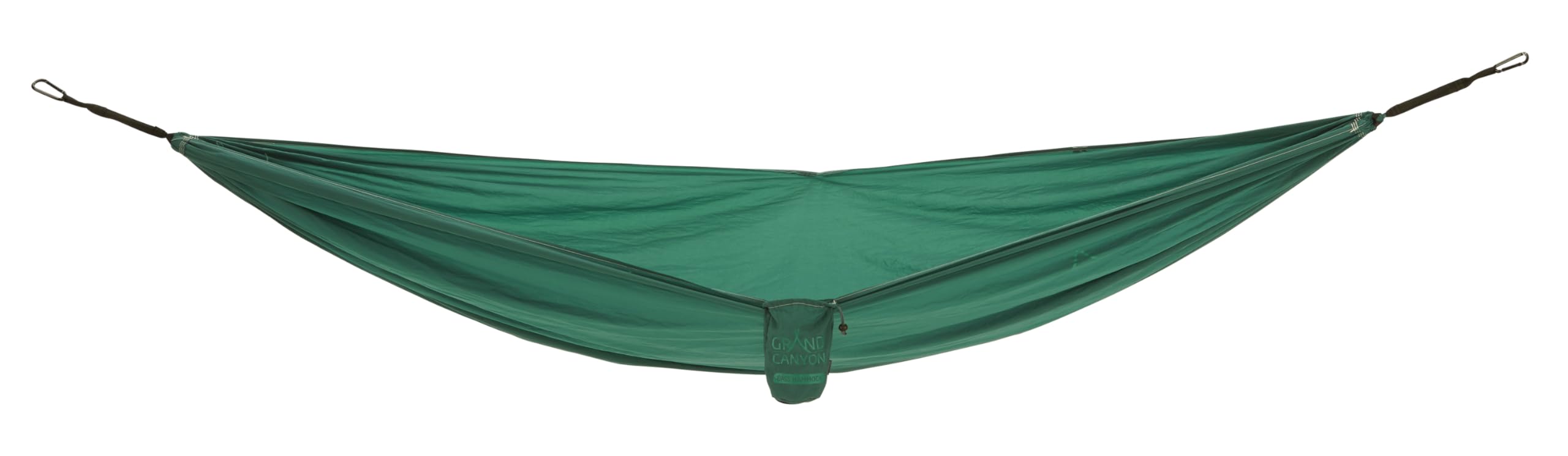 Grand Canyon BASS HAMMOCK - Hammock Outdoor up to 150 kg, Travel hammock light & compact with tree protector - Storm (petrol)
