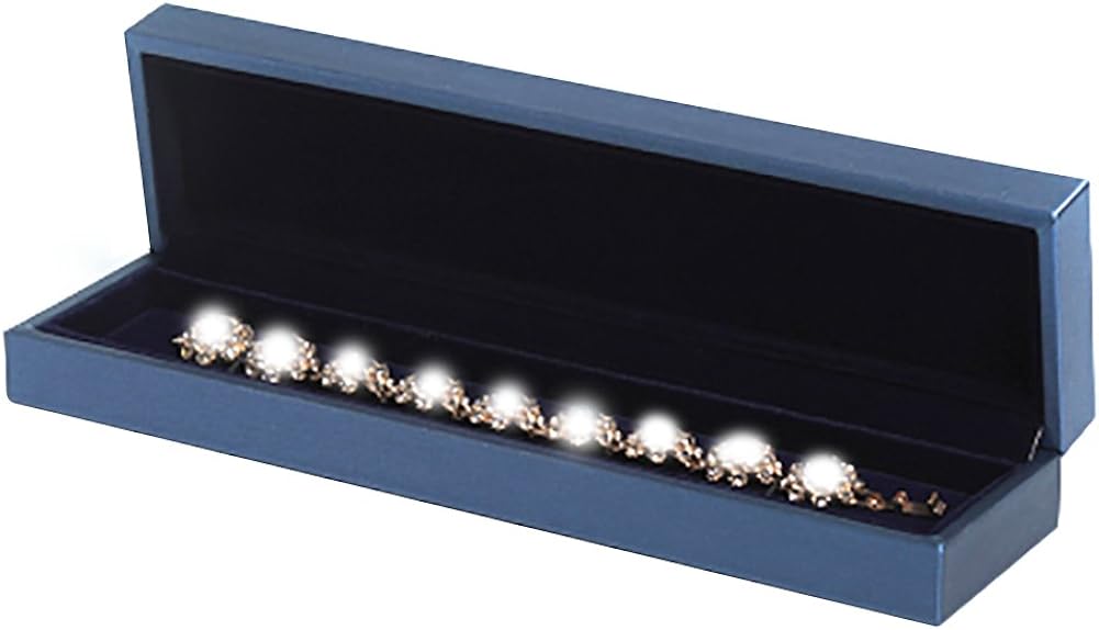 Skyeye Silver Grey Bracelet Box Jewellery Storage Box Bracelet Box