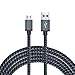 Micro USB Cable 3-Pack 10ft / 3m, BeneStellar Premium Nylon Braided USB 2.0 A Male to Micro B Charger Cord for Samsung, LG, Motorola, Nexus, HTC, Android devices and More (Black 10ft)
