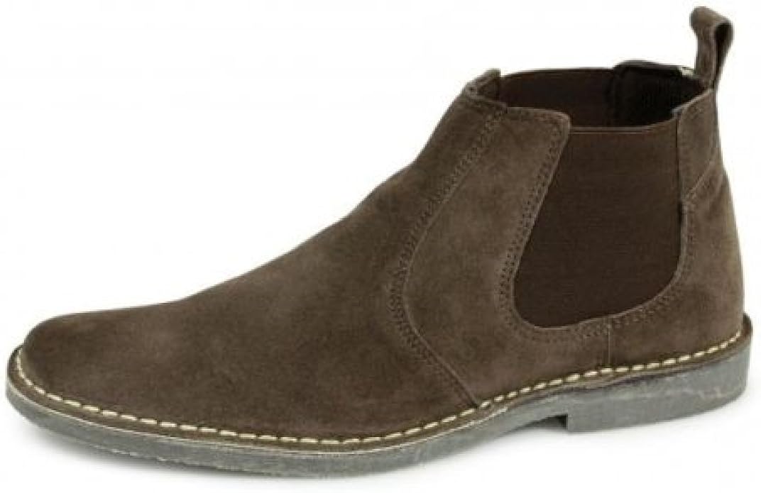 chelsea boots taupe