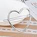 Fascigirl 8PCS Alloy Hair Clip Hair Barrette Pin Creative Geometric Shape Hollow Metal Hair Pin for Women