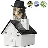 Petsify [NEWEST 2018] Ultrasonic Anti-Barking Device - State of the Art Bark Controlling Device - Ideal for Dog Training - Safe for Humans and Pets - Unique birdhouse Design - Waterproof