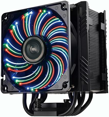 Enermax CPU Cooler ETS N30R He with 9CMLUEFTER 3X Black Black ETS-T50A-BVT