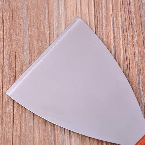 Acronde 2PCS Stainless Steel Slant Grill Griddle Spatula Scraper Diner Flat Straight Blade - Thumbnail 3