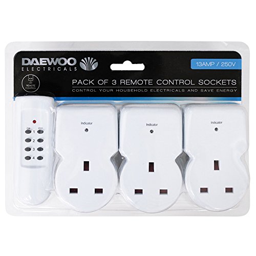 Daewoo Remote Control Sockets 3 Pack Amazon.co.uk Electronics