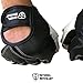 Steel Sweat Workout Gloves - Best for Weightlifting Gym Fitness Training and Crossfit – Made for Men and Women who Love Lifting Weights and Exercise - Leather SCARR Black Large